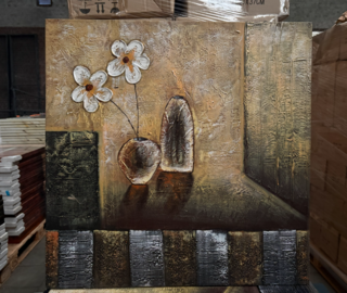 Ca. 16x Canvas schilderij modern 80×80